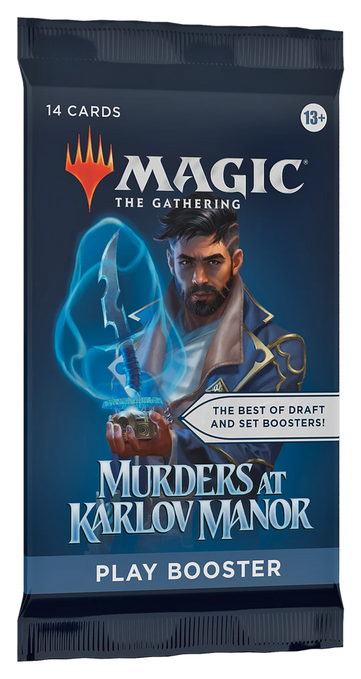 Magic the Gathering CCG: Murders at Karlov Manor - Play Booster Pack CCG WIZARDS OF THE COAST, INC   