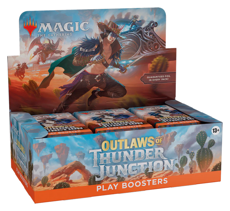 Magic the Gathering CCG: Outlaws of Thunder Junction OTJ - Play Booster Pack CCG WIZARDS OF THE COAST, INC   