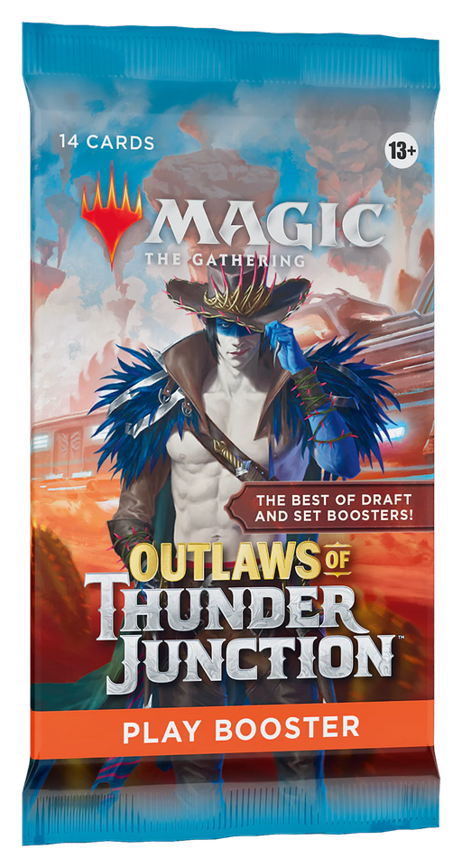 Magic the Gathering CCG: Outlaws of Thunder Junction OTJ - Play Booster Pack CCG WIZARDS OF THE COAST, INC   