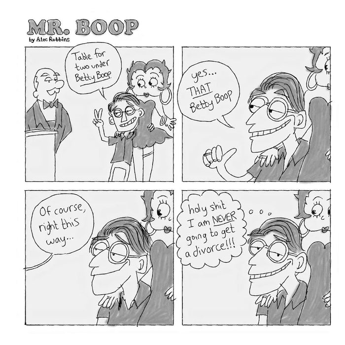 Mr. Boop - by Alec Robbins Book Silver Sprocket   