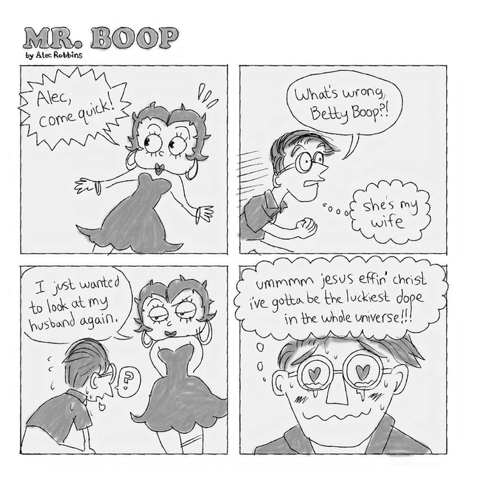 Mr. Boop - by Alec Robbins Book Silver Sprocket   