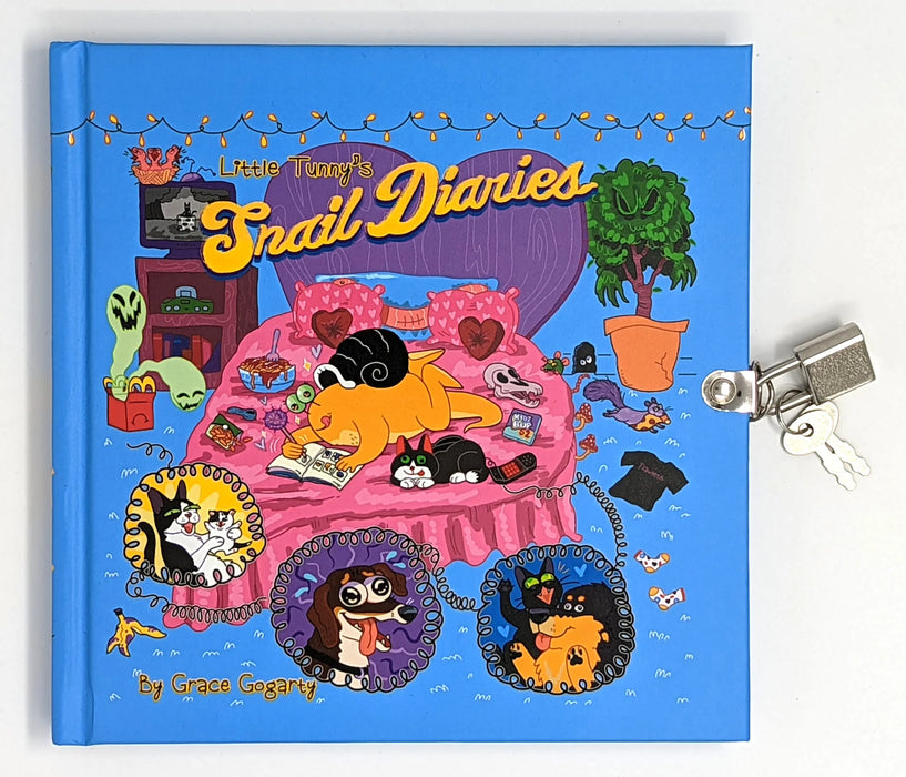 Little Tunny’s Snail Diaries - by Grace Gogarty Book Silver Sprocket   