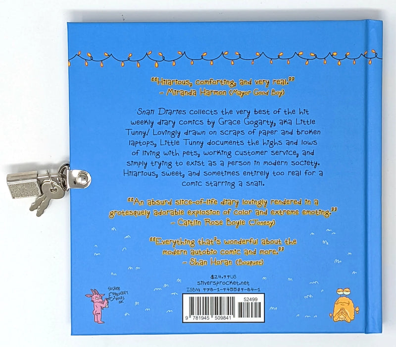 Little Tunny’s Snail Diaries - by Grace Gogarty Book Silver Sprocket   