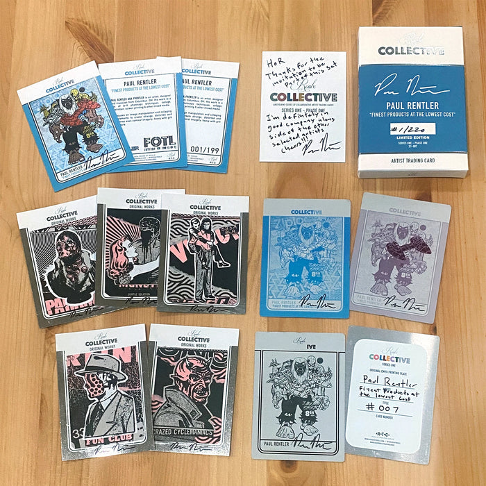 COLLECTIVE S1-007 - "Finest Products at the Lowest Cost" by Paul Rentler Trading Cards House of Roulx   