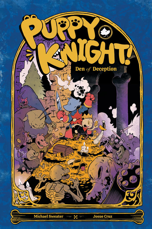 Puppy Knight: Den of Deception - by Michael Sweater and Josue Cruz Book Silver Sprocket   