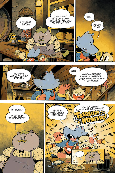 Puppy Knight: Den of Deception - by Michael Sweater and Josue Cruz Book Silver Sprocket   