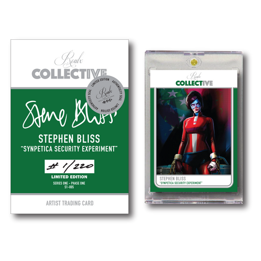 COLLECTIVE S1-005 - Synpetica Security Experiment" by Stephen Bliss Trading Cards House of Roulx   