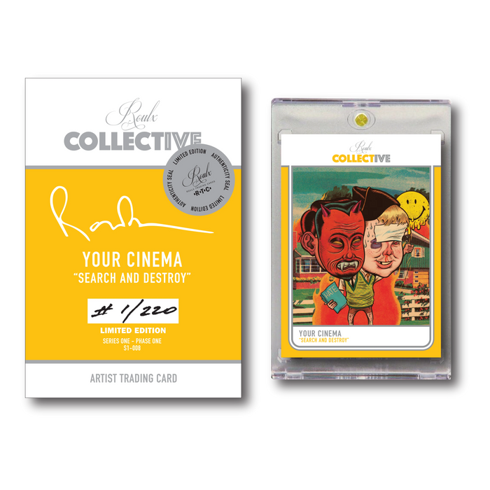 COLLECTIVE S1-008 - Your Cinema "Search and Destroy" Trading Cards House of Roulx   