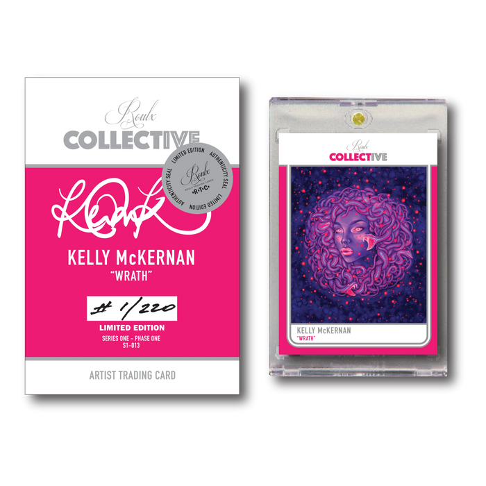 COLLECTIVE S1-013 - "Wrath" by Kelly McKernan Trading Cards House of Roulx   