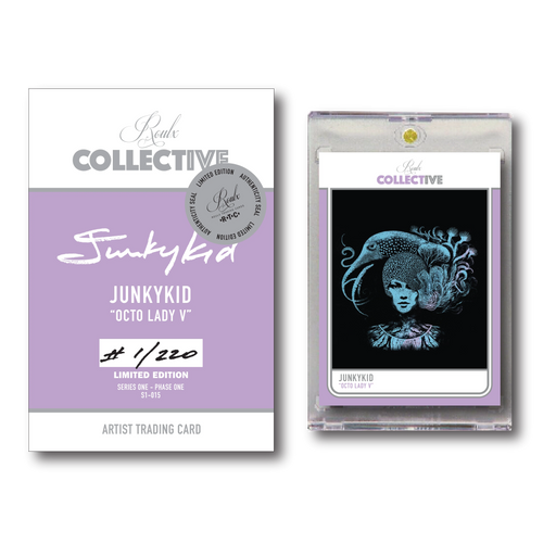 COLLECTIVE S1-015 - "Octo Lady V" by JunkyKid Trading Cards House of Roulx   