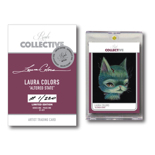 COLLECTIVE S1-019 - "Altered State" by Laura Colors Trading Cards House of Roulx   