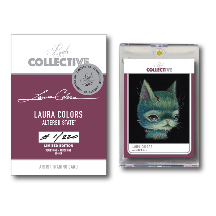 COLLECTIVE S1-019 - "Altered State" by Laura Colors Trading Cards House of Roulx   