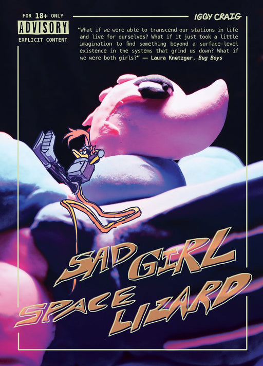Sad Girl Space Lizard - by Iggy Craig Book Silver Sprocket   