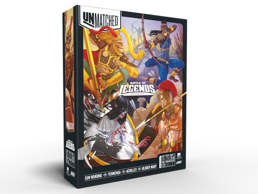 Unmatched: Battle of Legends Vol. 2 - Sun Wukong, Yennegas, Achilles, Bloody Mary Board Games PUBLISHER SERVICES, INC   
