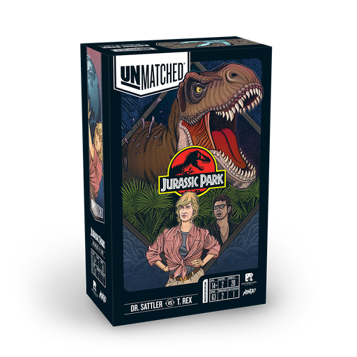 Unmatched: Jurassic Park - Sattler vs. T-Rex Board Games PUBLISHER SERVICES, INC   