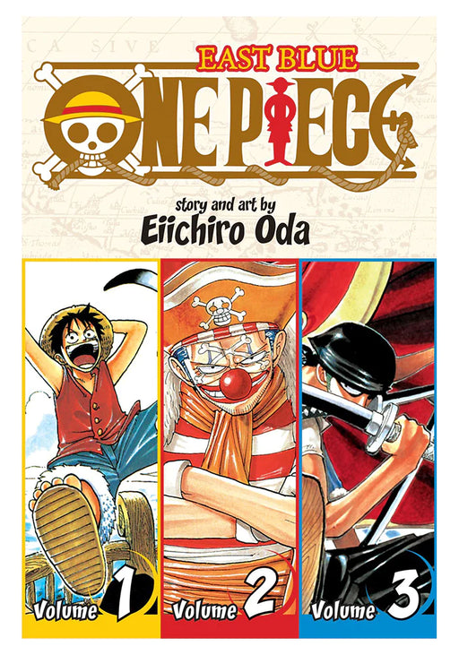 One Piece - 3-in-1 Omnibus Edition - Vol 01 Book Viz Media   