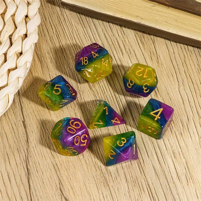 Rock Candy RPG Dice Set Accessories Foam Brain Games   