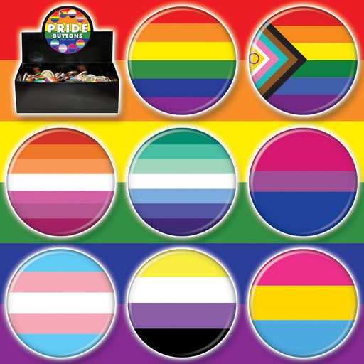 Pride Button Assortment Gift Ata-Boy