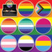 Pride Button Assortment Gift Ata-Boy