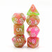 Apple Taffy RPG Dice Set Accessories Foam Brain   