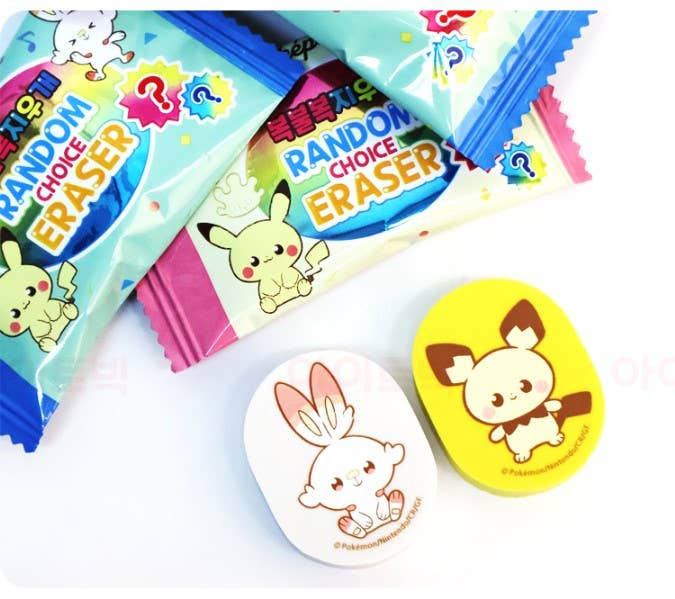 Pokemon Mystery Eraser Gift K-Wonderland