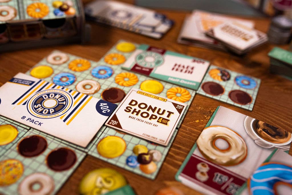 Donut Shop Board Games 25th Century Games   