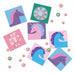 Sparkling Unicorns Sticker Confetti Gift Pipsticks   