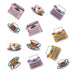 Tea & Type Sticker Confetti Gift Pipsticks   