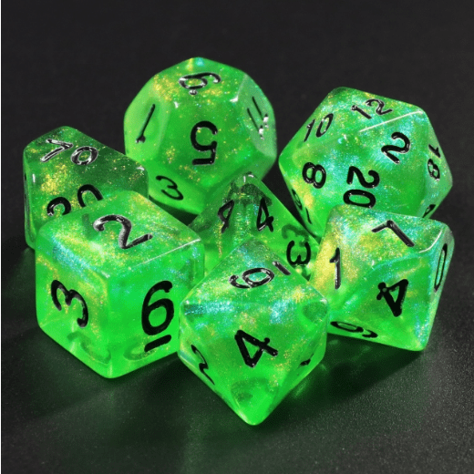 Emerald City RPG Dice Set Accessories Foam Brain Games