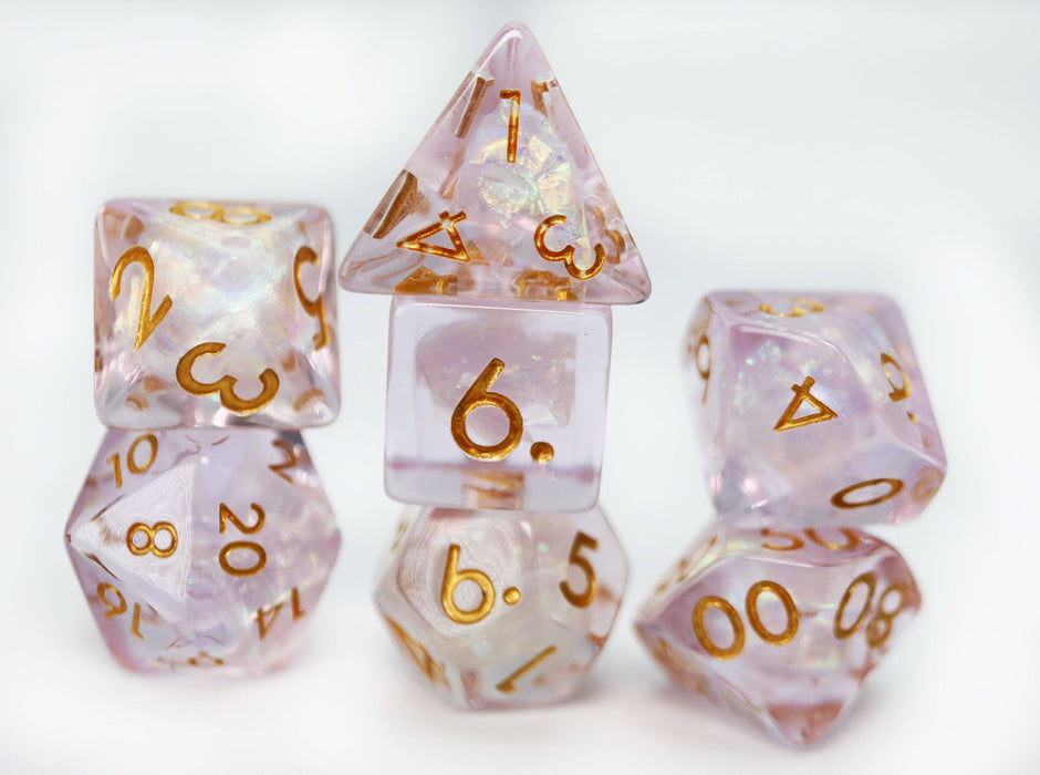 Sakura Petals RPG Dice Set Accessories Foam Brain Games