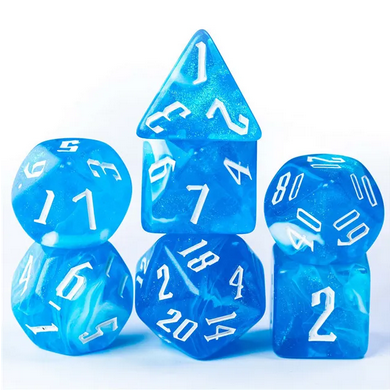 Magician's Tide Pool RPG Dice Set Accessories Foam Brain Games