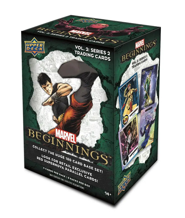 Marvel Beginnings - Series 2 - Volume 2 - Blaster Box Trading Cards THE UPPER DECK COMPANY, INC.