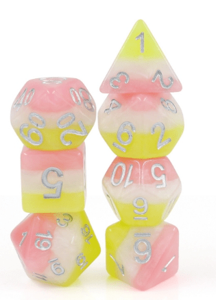 Posey RPG Dice Set Accessories Foam Brain Games