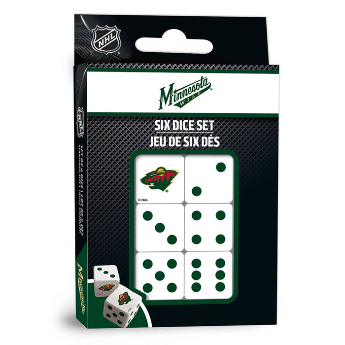 Minnesota Wild Dice Set Board Games Masterpieces Puzzles