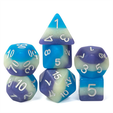 Blueberry Snow Cone RPG Dice Set Accessories Foam Brain Games