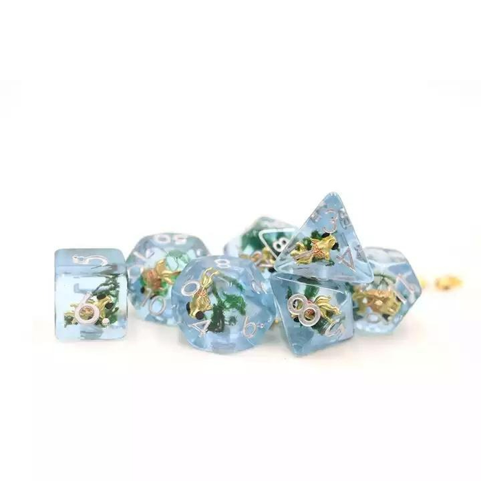 Goldfish RPG Dice Set Accessories Foam Brain   