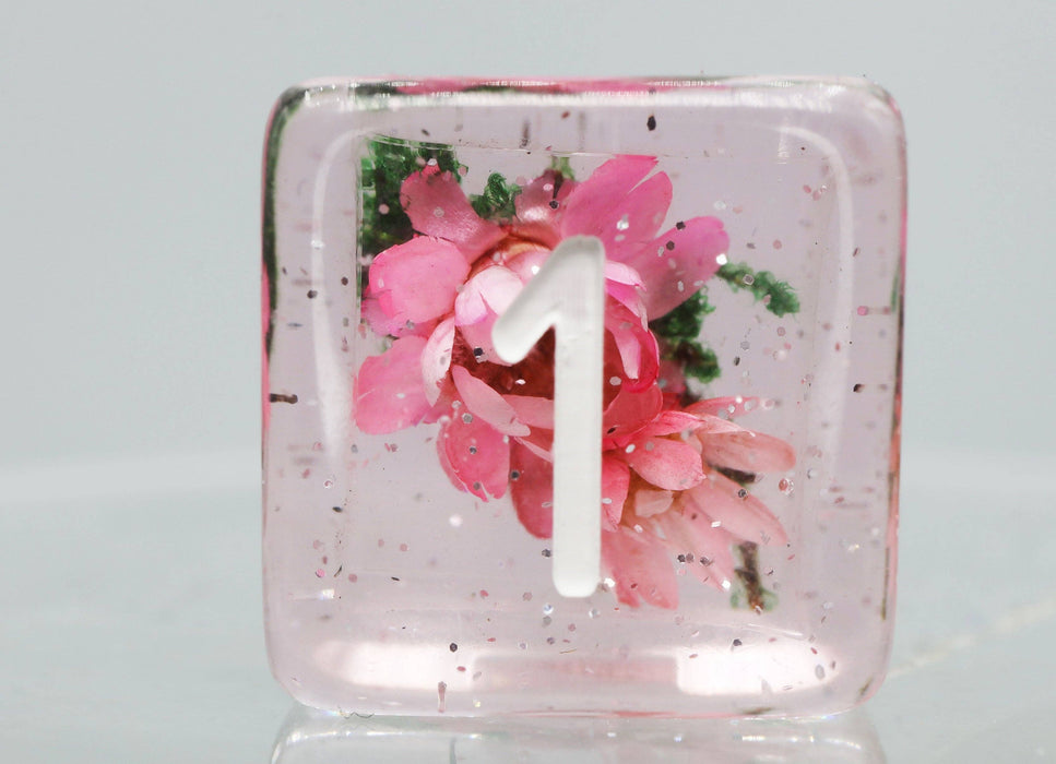 Carnation Love RPG Dice Set Accessories Foam Brain   