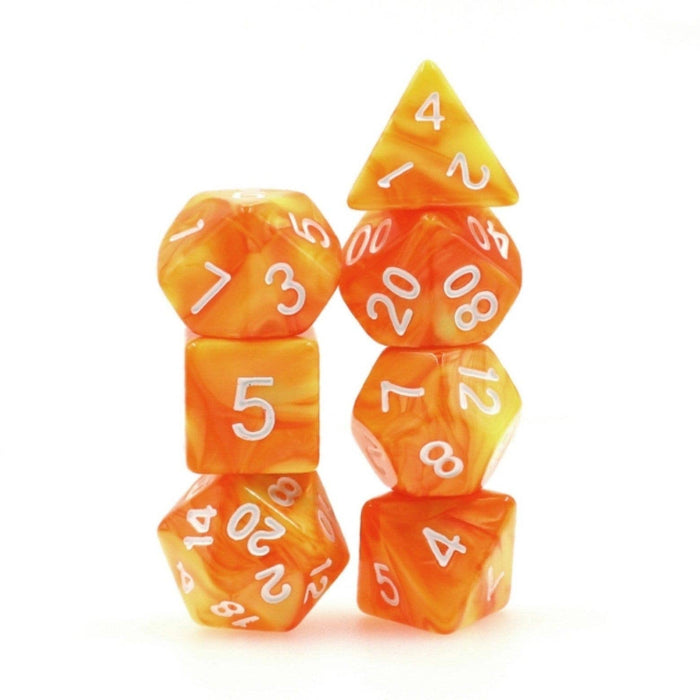 Lemon Sorbet RPG Dice Set Accessories Foam Brain Games