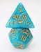Drake's Flight: Cobalt RPG Dice Set Accessories Foam Brain Games