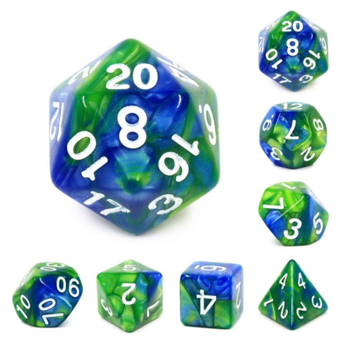 Planet Earth RPG Dice Set Accessories Foam Brain   