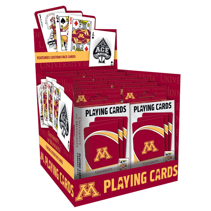 Minnesota Golden Gophers Playing Cards Board Games Masterpieces Puzzles