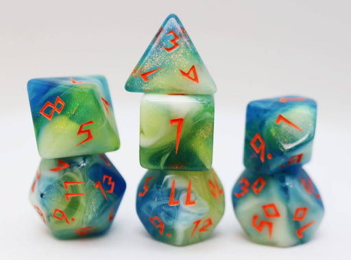 Scratched Clouds RPG Dice Set Accessories Foam Brain Games