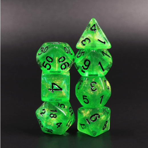 Emerald City RPG Dice Set Accessories Foam Brain Games