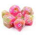 Apple Taffy RPG Dice Set Accessories Foam Brain   