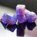 Pink & Purple Seabed Treasure RPG Dice Set Accessories Foam Brain Games