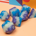 Blueberry Snow Cone RPG Dice Set Accessories Foam Brain Games