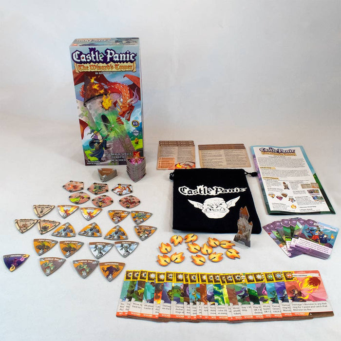 Castle Panic - The Wizard's Tower Expansion Board Games Fireside Games