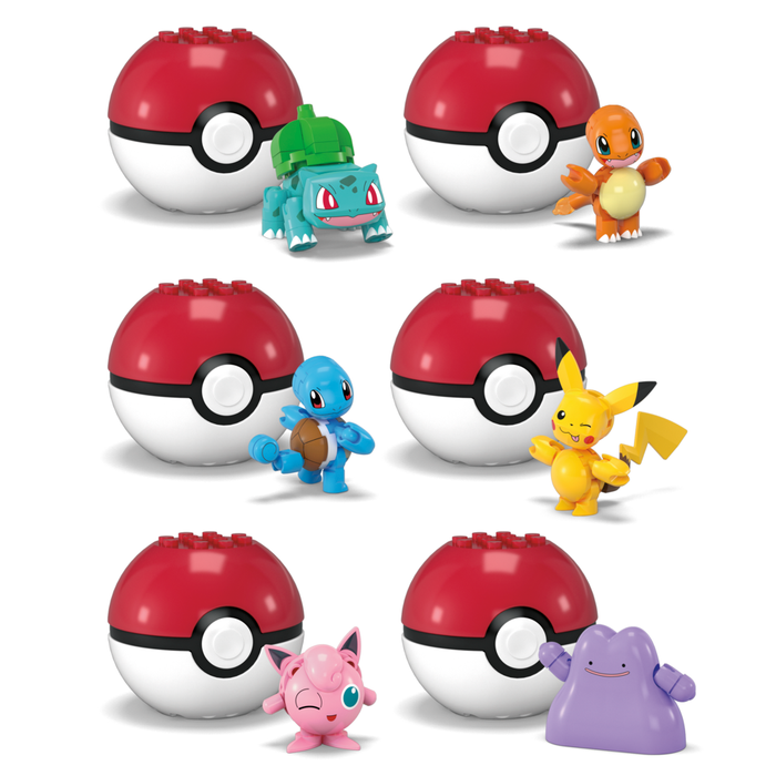 MEGA™ Construx Pokémon Poke Ball Assortment Gift Toysmith