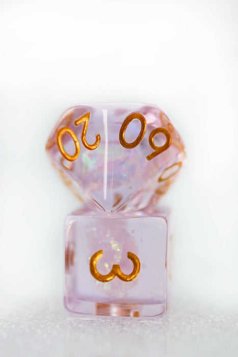 Sakura Petals RPG Dice Set Accessories Foam Brain Games
