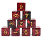 12 piece D6's - Jokers Wild Accessories Foam Brain   